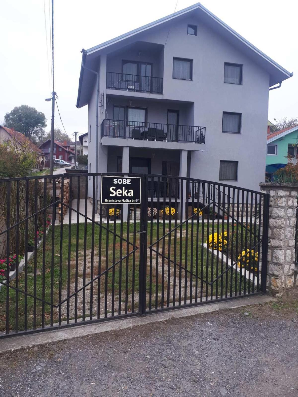 Sobe Seka Hotell Golubac Exteriör bild